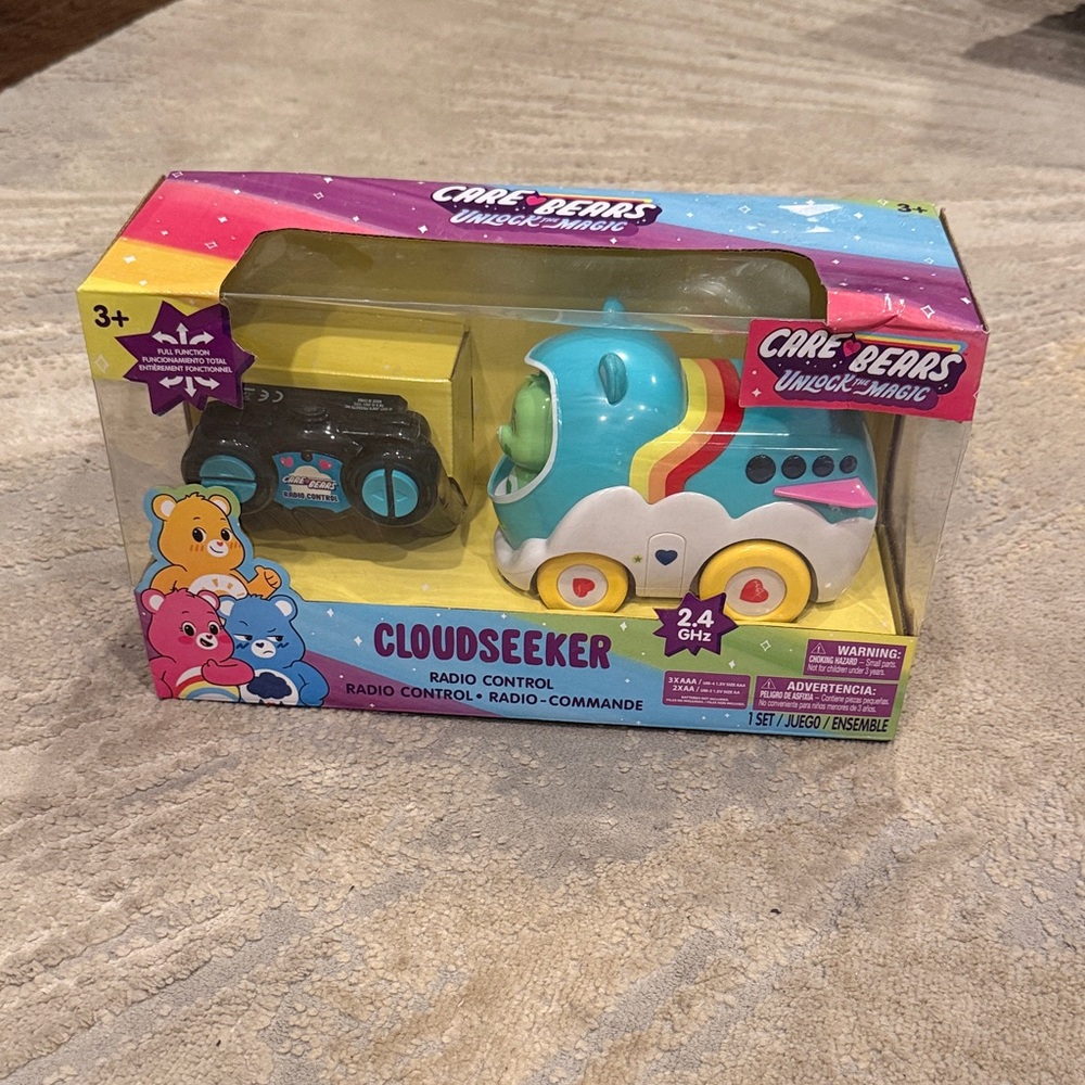 Care Bears Unlock The Magic Cloudseeker New green bear Remote Control Car new